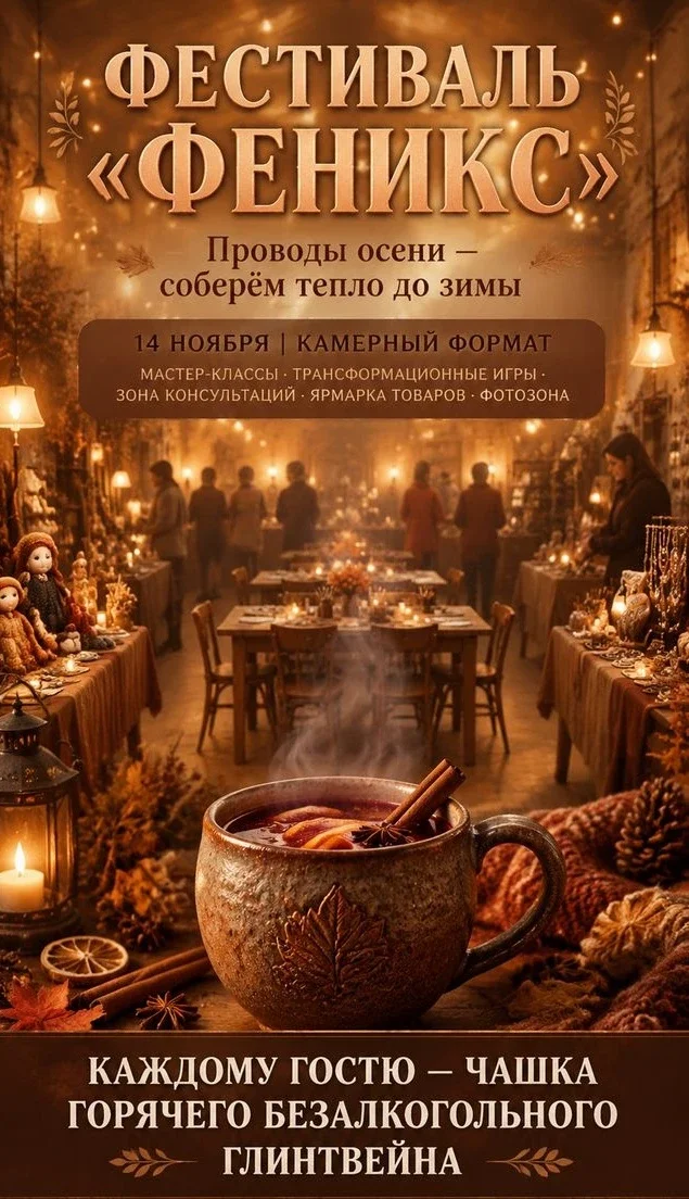 Афиша «Фестиваль Феникс "Провожаем осень"»