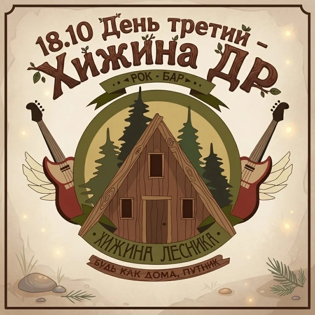 Афиша «Фестиваль «Хижина ДР»: день третий»
