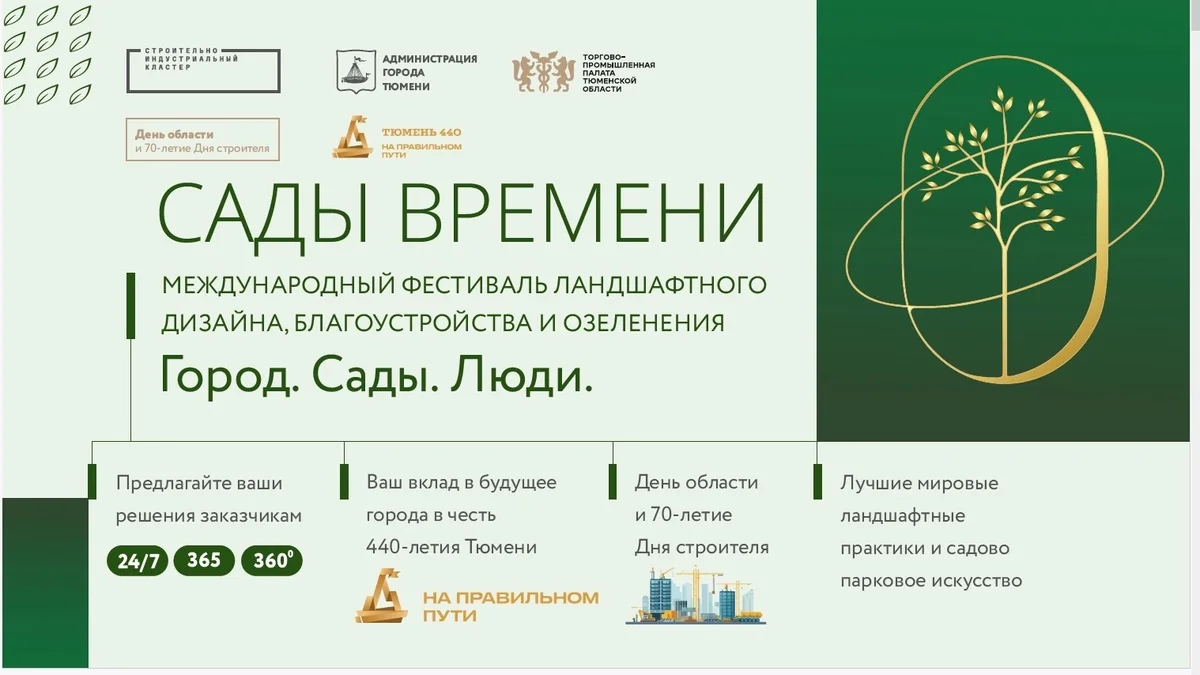 Афиша «Фестиваль «Сады времени»»