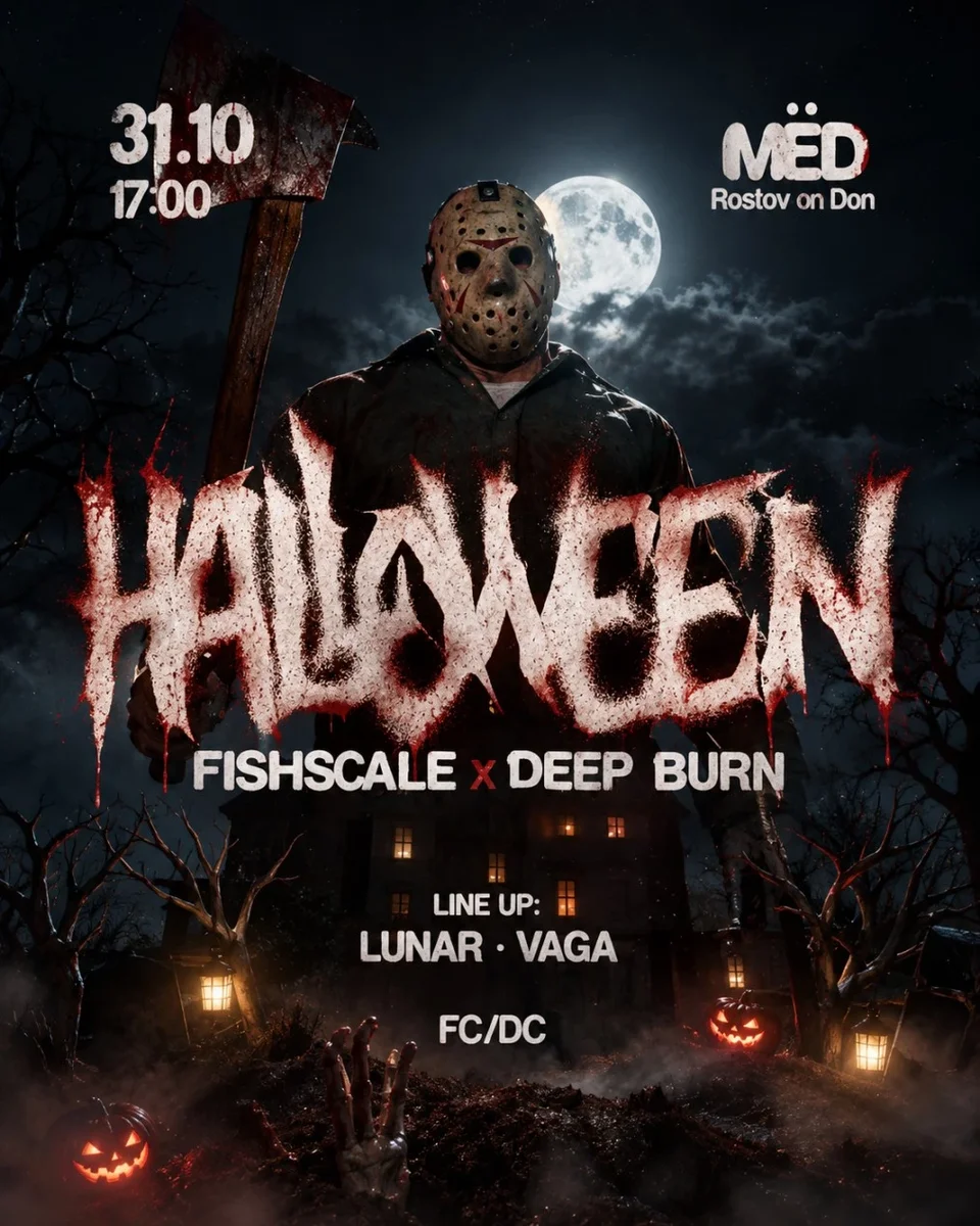 Афиша «HALLOWEEN»