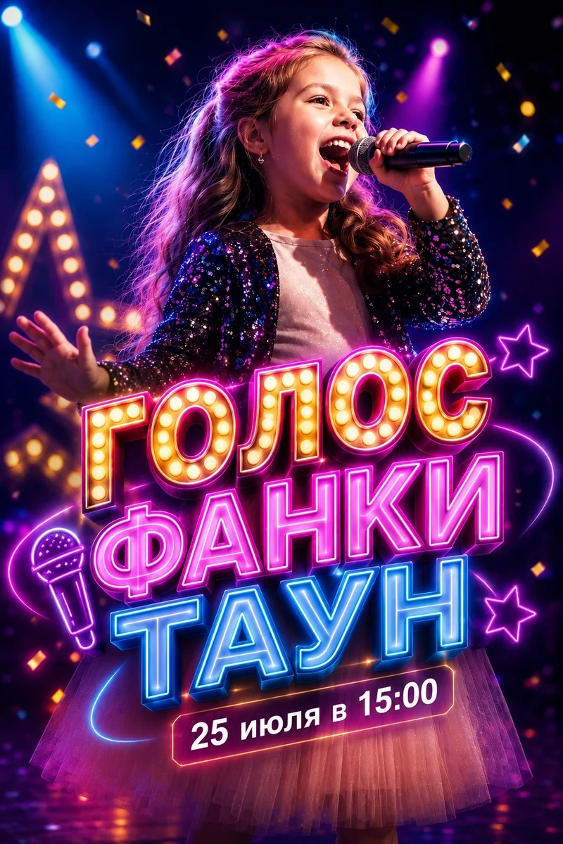 Афиша «Голос Фанки Таун»