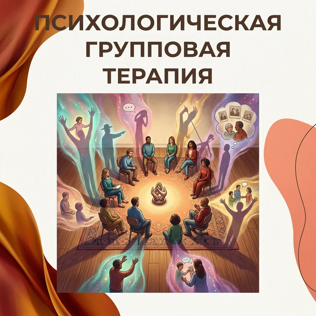 Афиша «Групповая психологическая терапия»