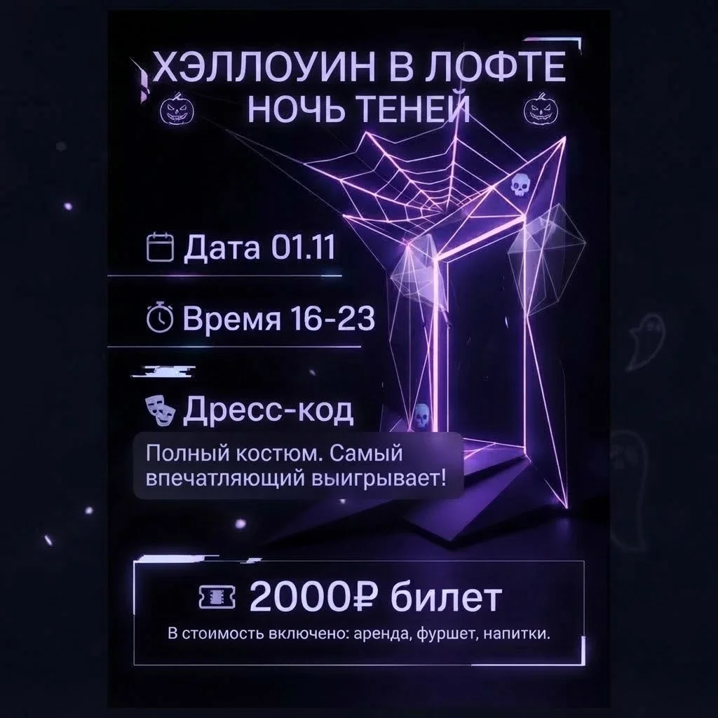 Афиша «Halloween 2026 MVD»