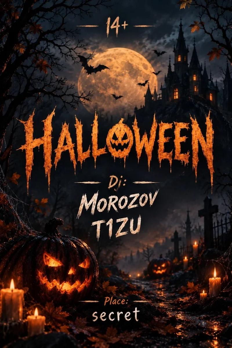 Афиша «HALLOWEEN»