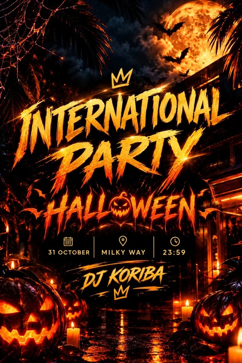 Афиша «Halloween International»