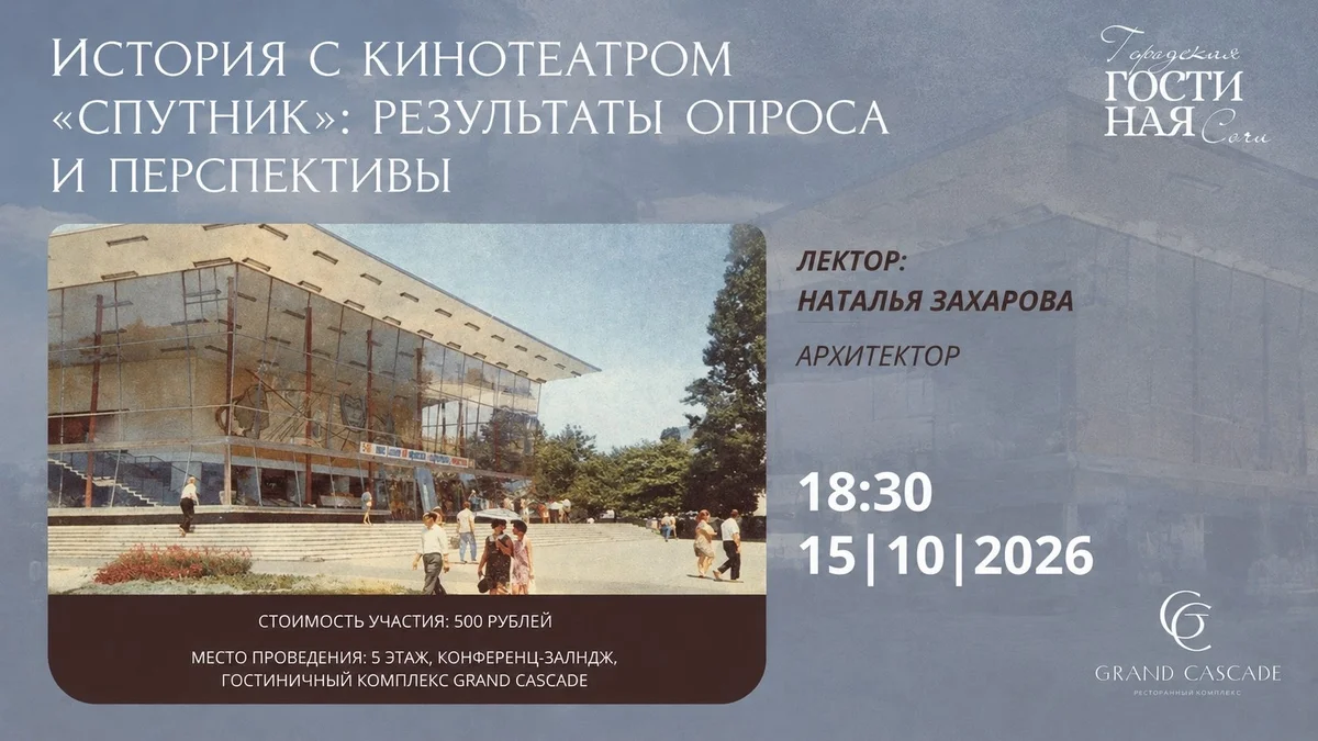 Афиша «История с кинотеатром «Спутник»: результаты опроса и перспективы»