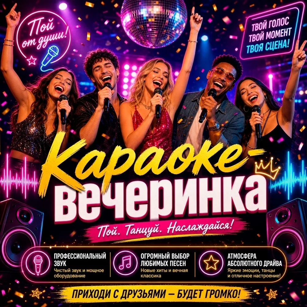 Афиша «Караоке-party»