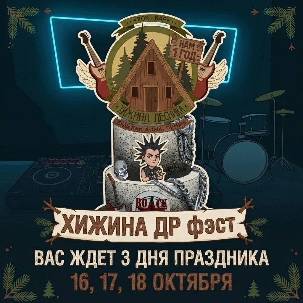 Афиша «Хижина ДР Фест»