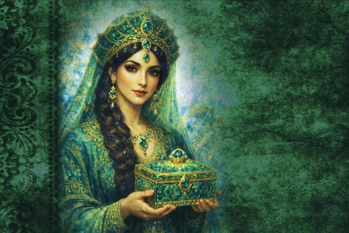 Афиша «"Хозяйка медной горы" и "Малахитовая шкатулка". П. Ершов. Сказка с оркестром»