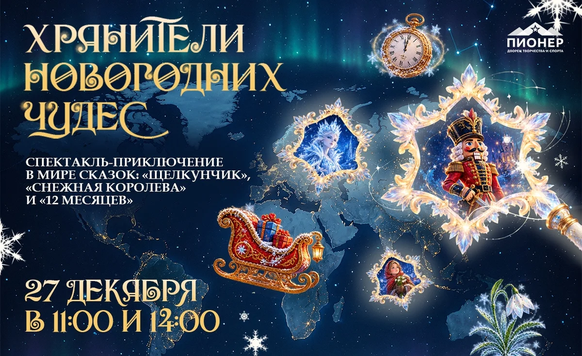 Афиша «Хранители новогодних чудес — 11:00»