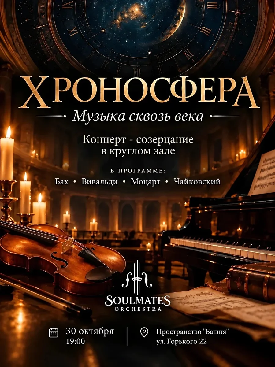 Афиша «Хроносфера. Концерт - созерцание»