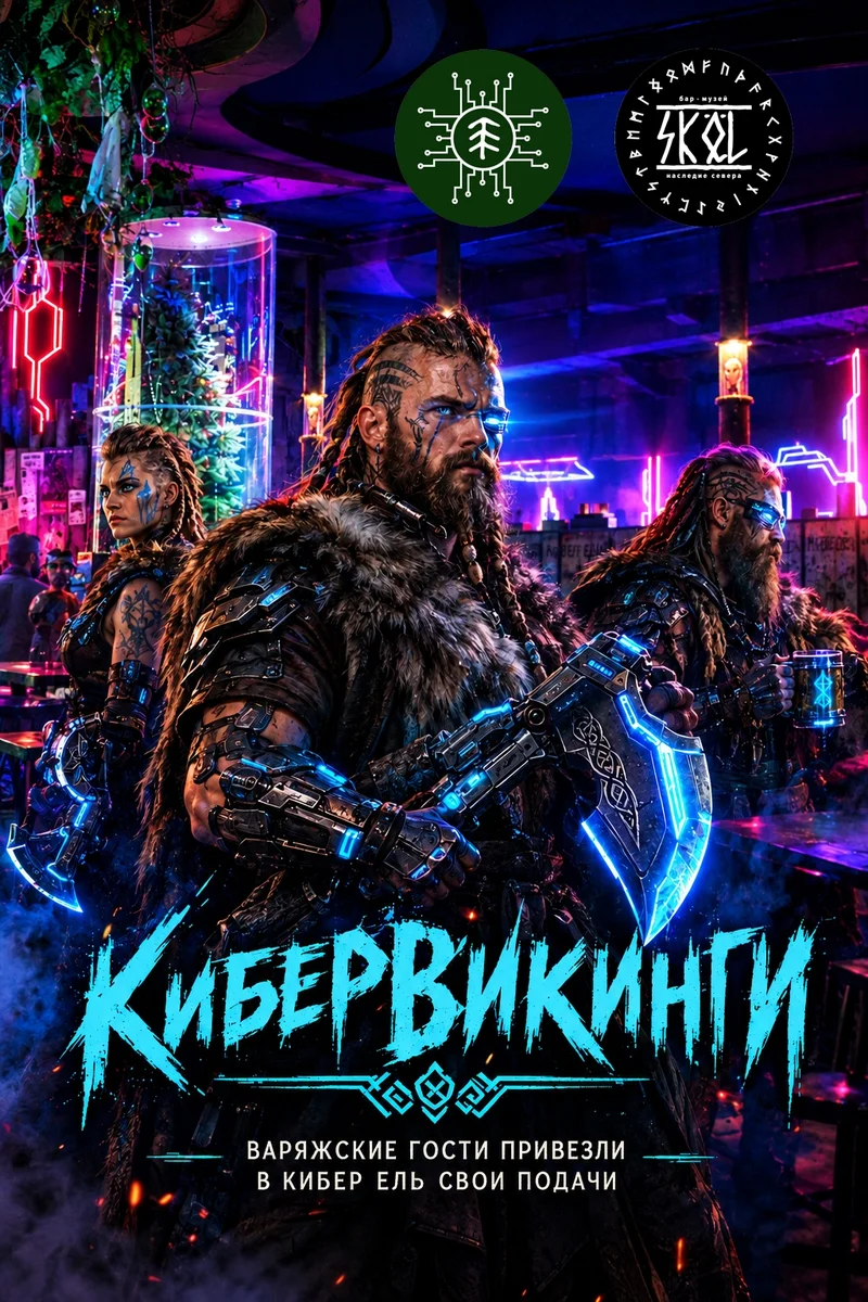 Афиша «Кибервикинги»