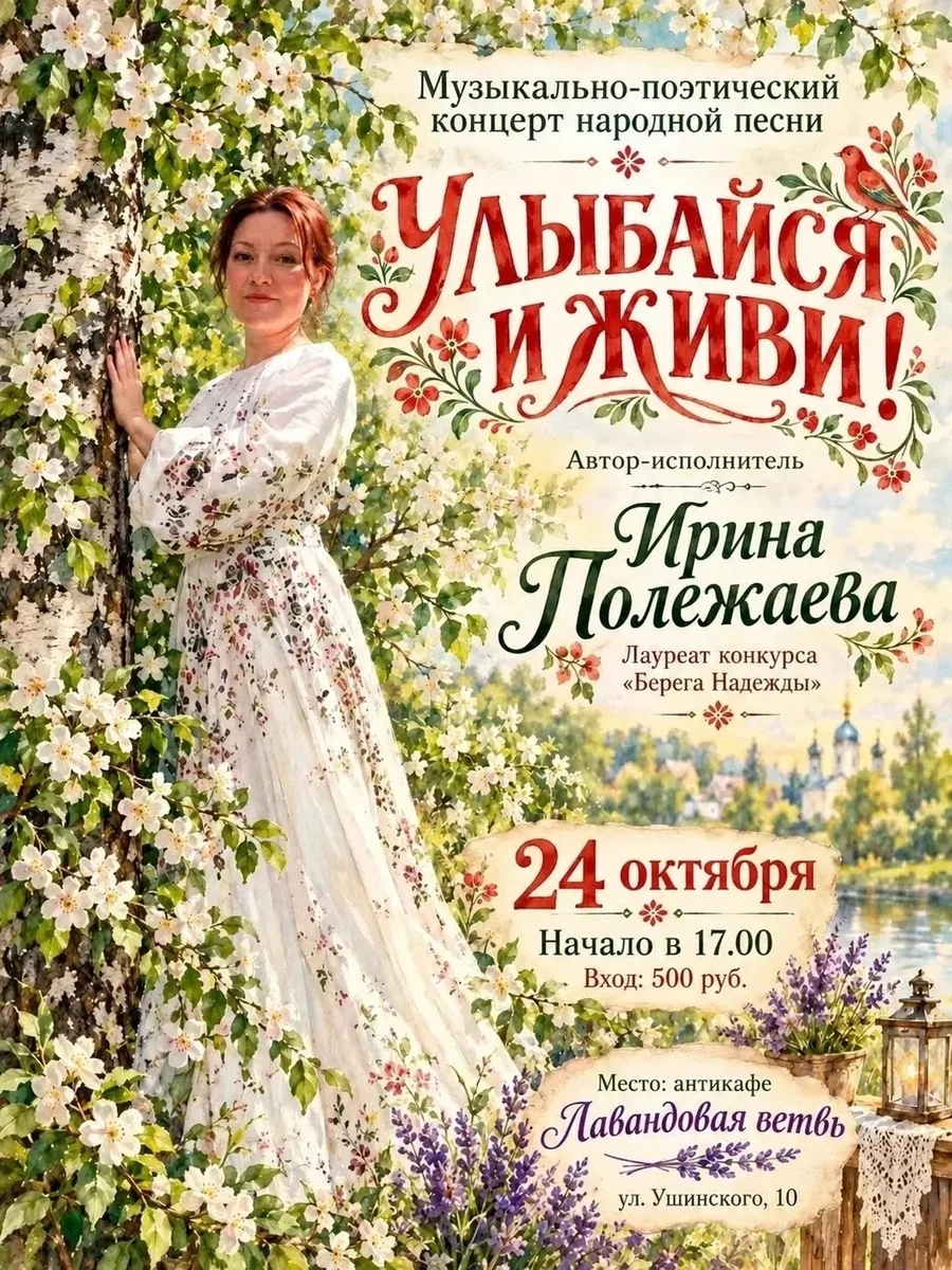 Афиша «Концерт «Улыбайся и живи!»»