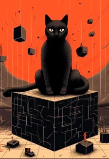 Афиша «Кошка Шрёдингера»
