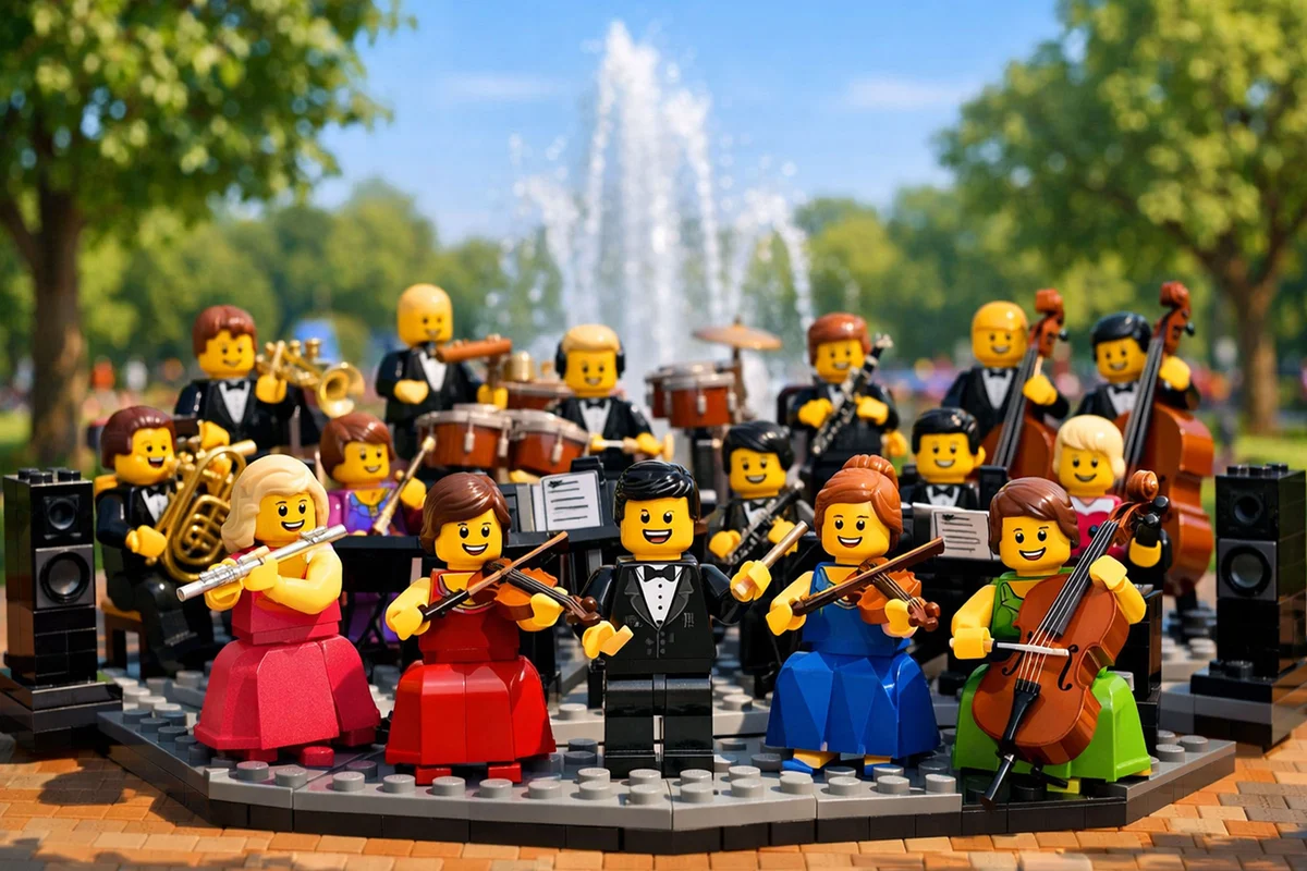 Афиша «LEGO-оркестр»