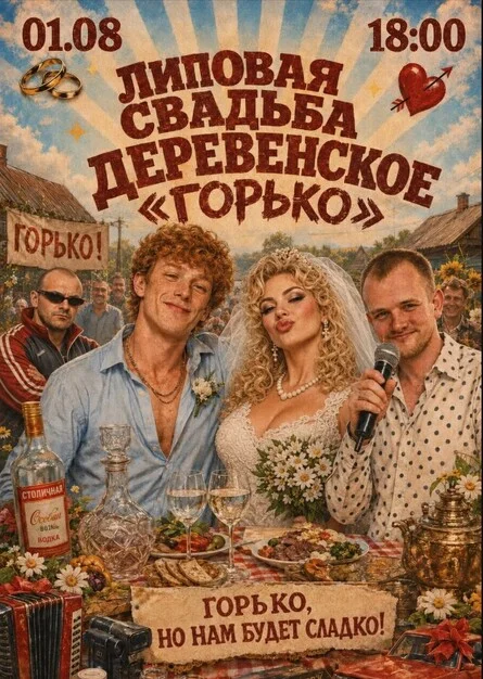Афиша «Липовая Деревенская свадьба»