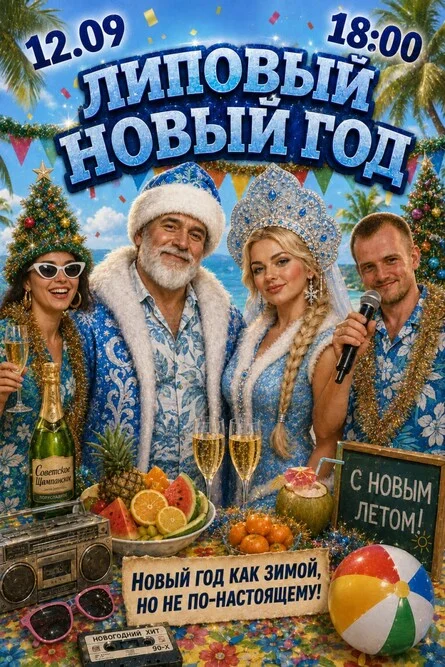Афиша «Липовый Новый Год»