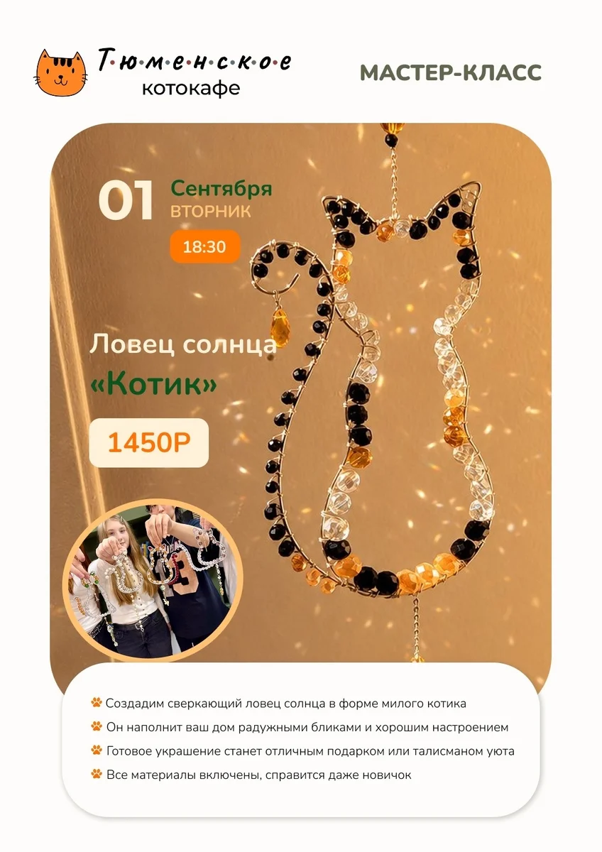 Афиша «Ловец солнца «Котик»»