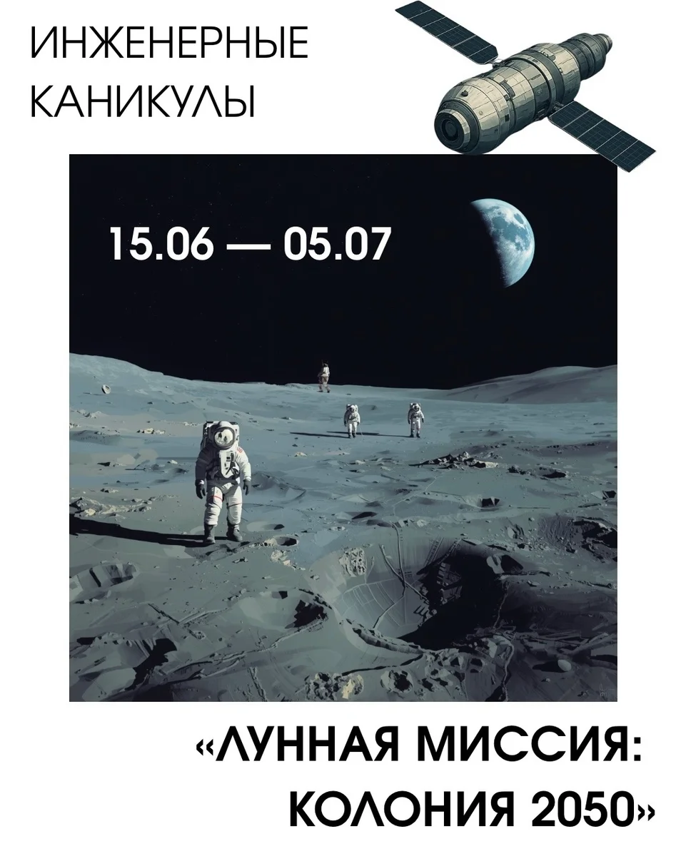 Афиша «Лунная миссия: Колония 2050»