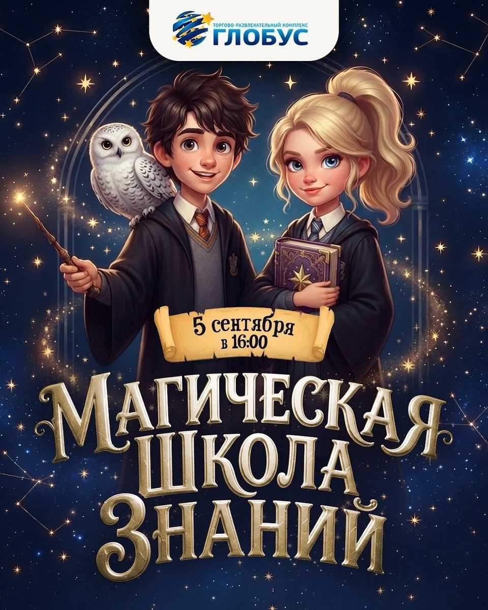 Афиша «Магическая школа знаний»