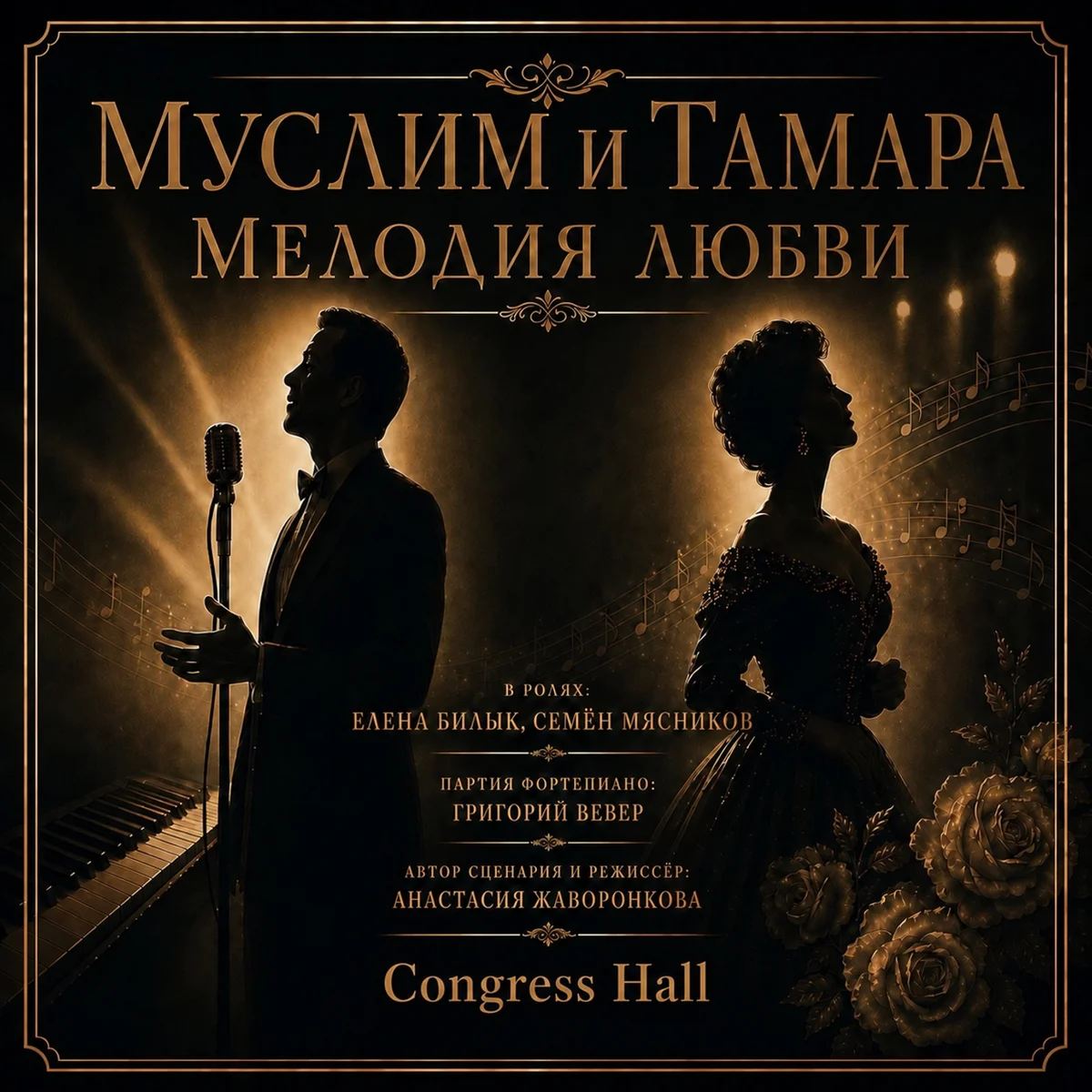 Афиша ««Муслим и Тамара. Мелодия любви»»