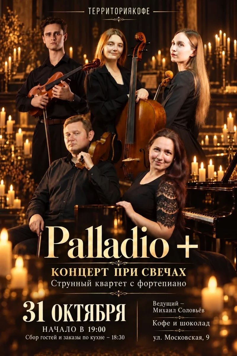 Афиша «Музыка кино при свечах»