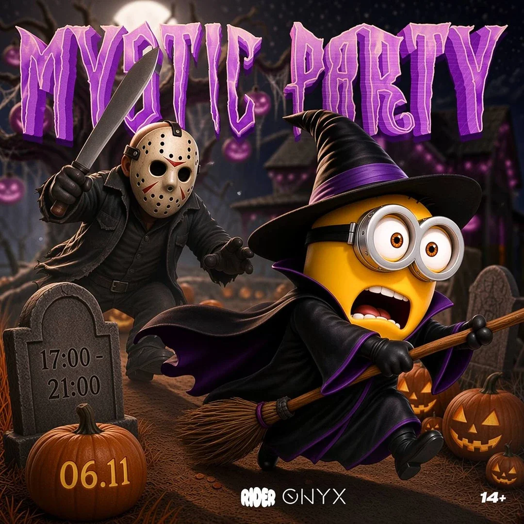 Афиша «MYSTIC PARTY | RIDER»