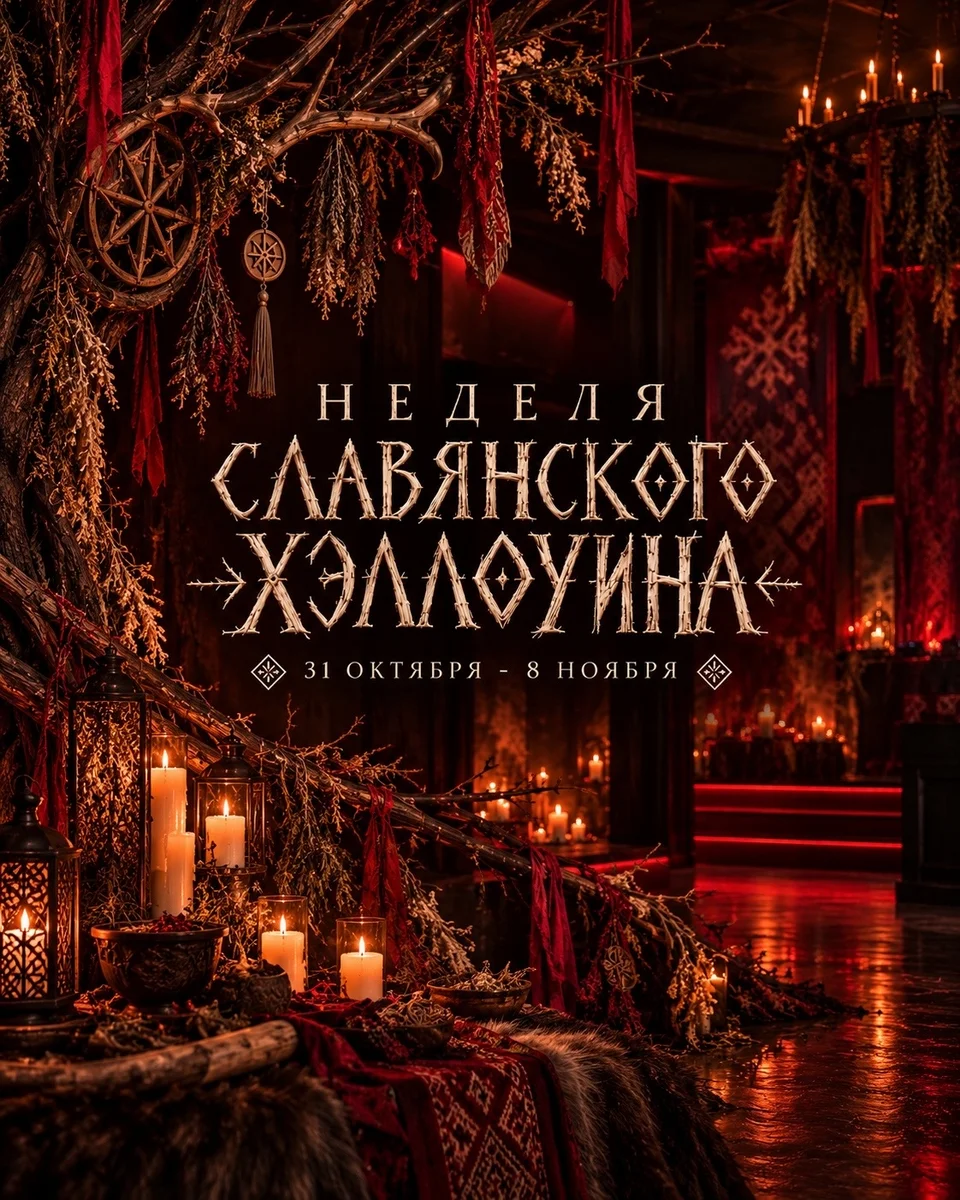 Афиша «Неделя славянского Хэллоуина — Велесова ночь»