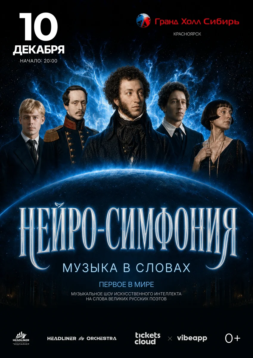 Афиша «Нейро-симфония с большим оркестром»