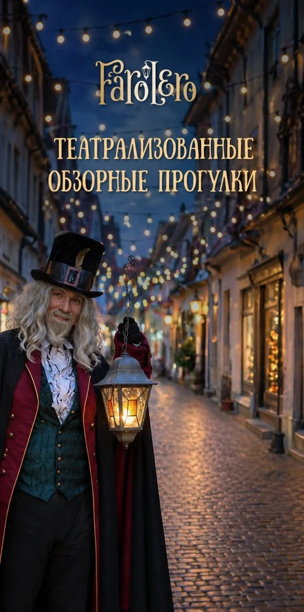 Афиша «Новогоднее путешествие с Фонарщиком Фаролеро по Сочи»