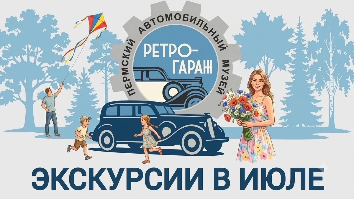 Афиша «Обзорная экскурсия по автомобилям музея»