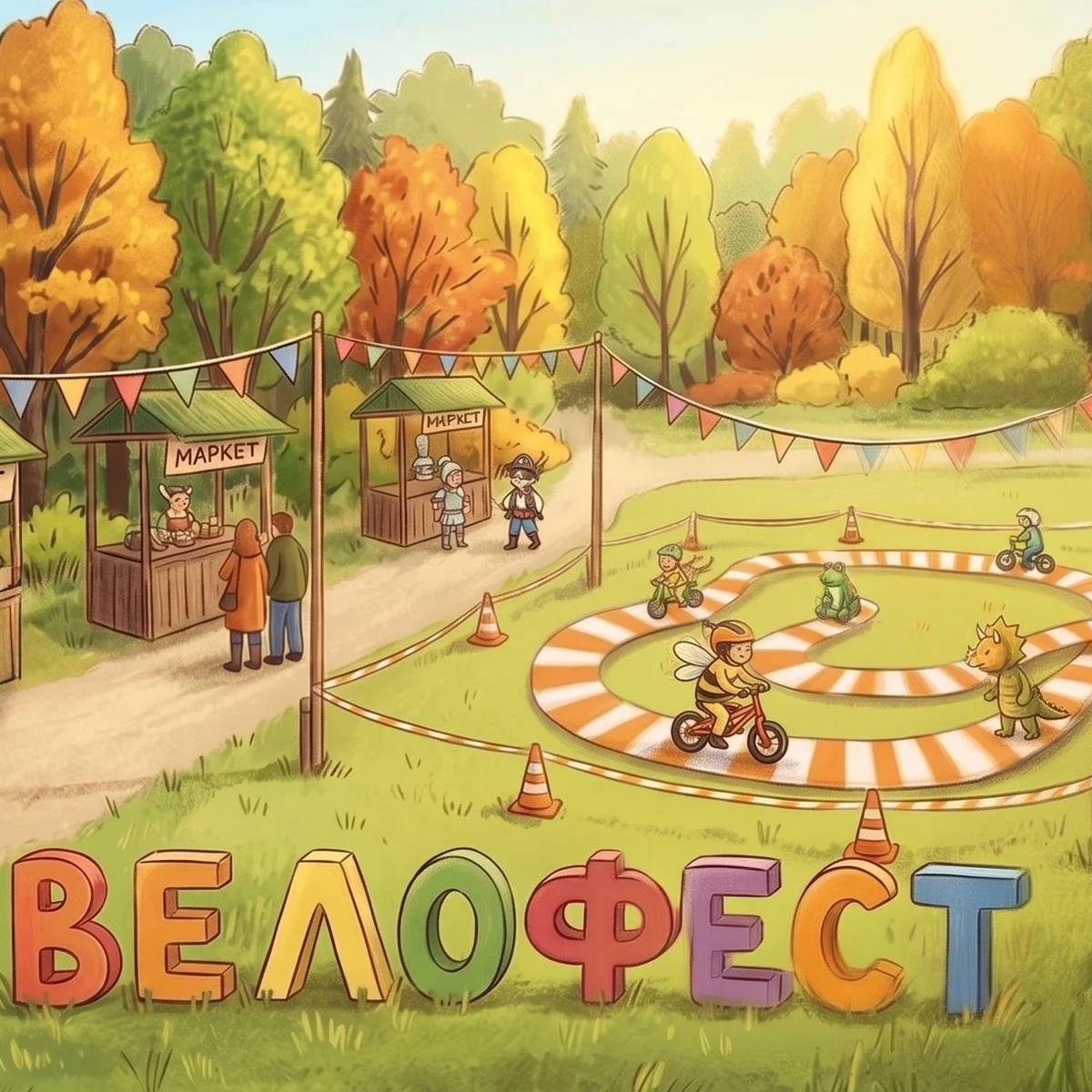 Афиша «Осенний велофестиваль «Два колеса»»