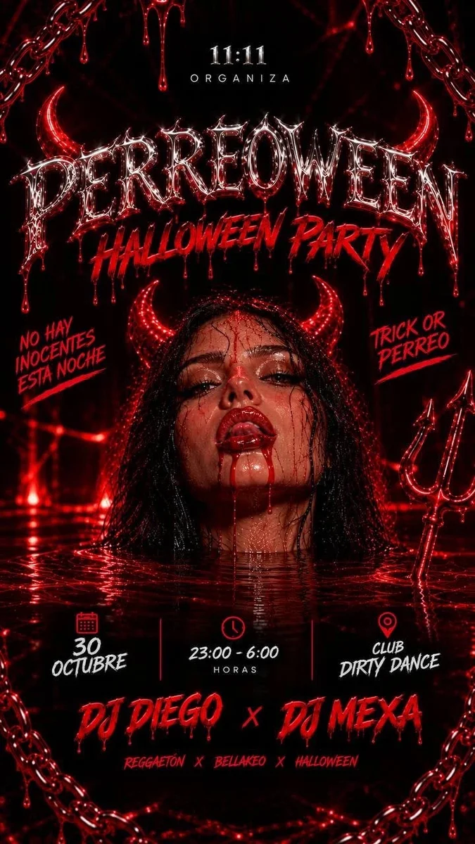 Афиша «PERREOWEEN»