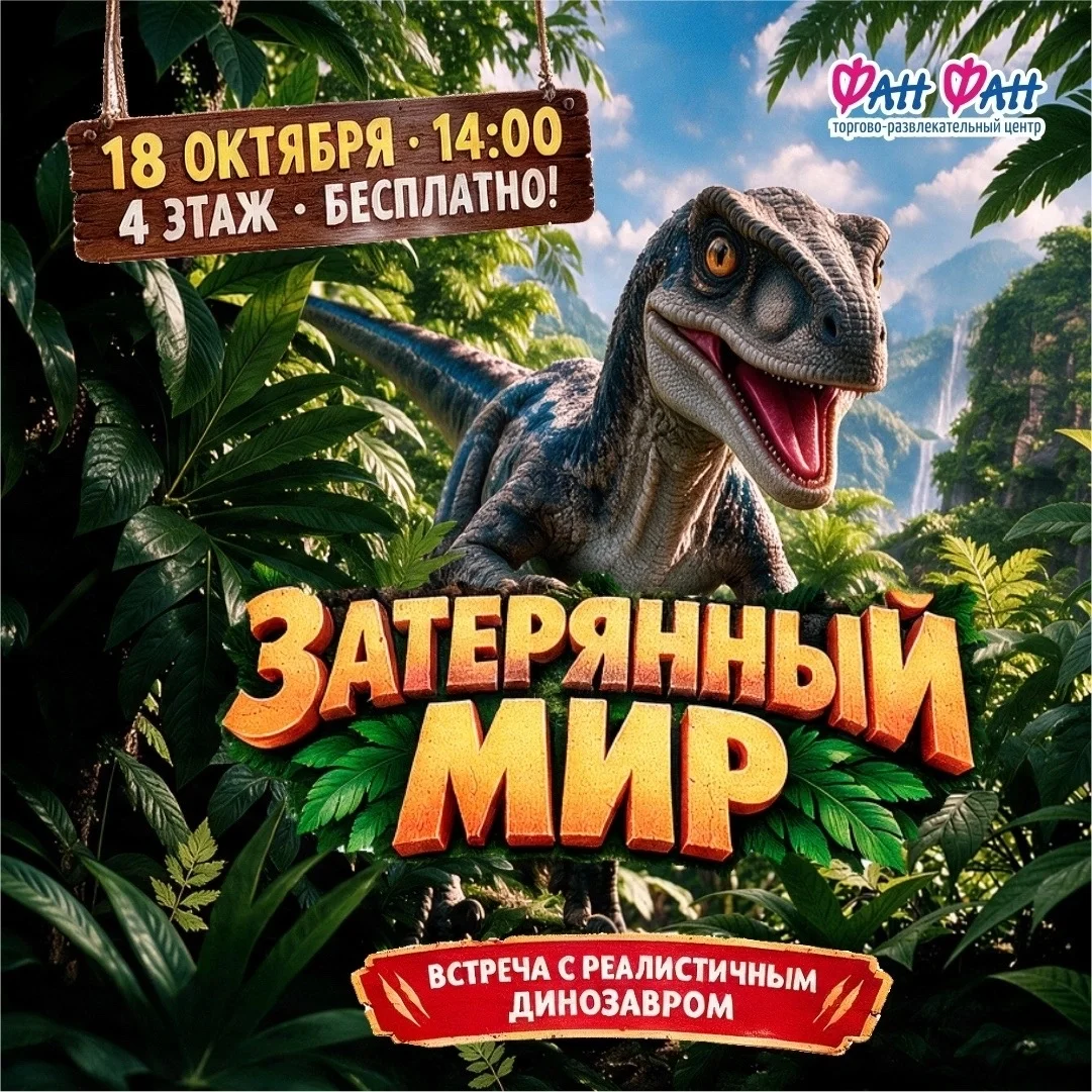 Афиша «Праздник «Затерянный мир»»