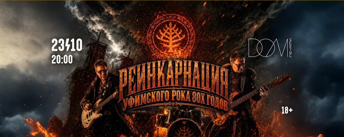 Афиша «Реинкарнация уфимского рока»
