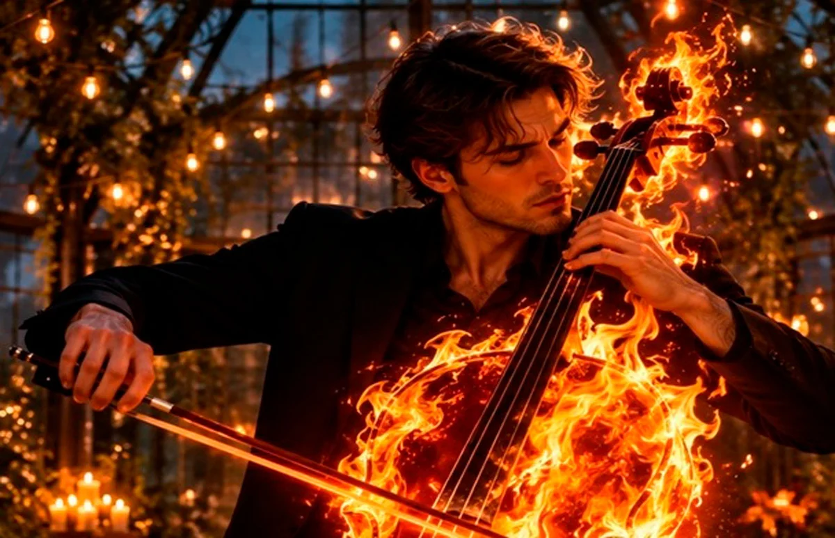 Афиша «РОК-ХИТЫ НА ВИОЛОНЧЕЛЯХ. ATOMIC CELLOS. Концерт при свечах в новогодней оранжерее»