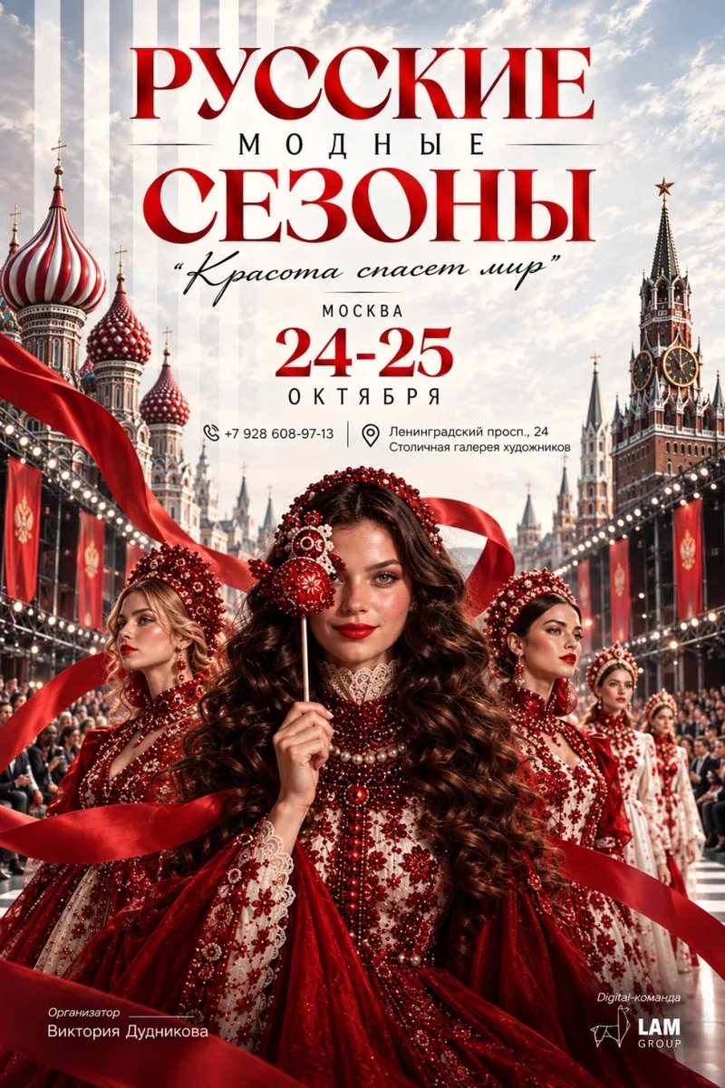 Афиша «Русские Модные Сезоны 2026»