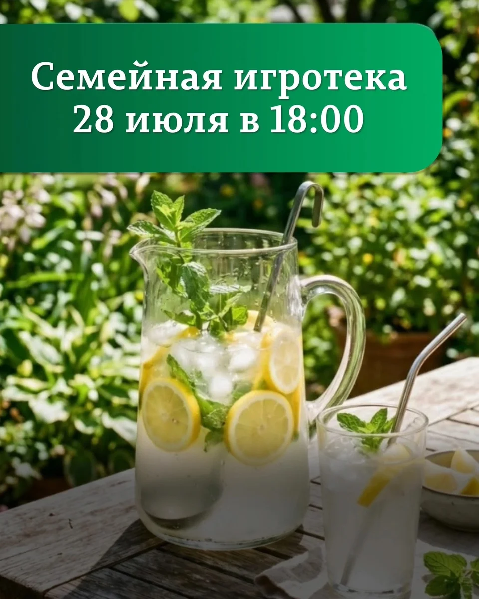 Афиша «Семейная игротека»
