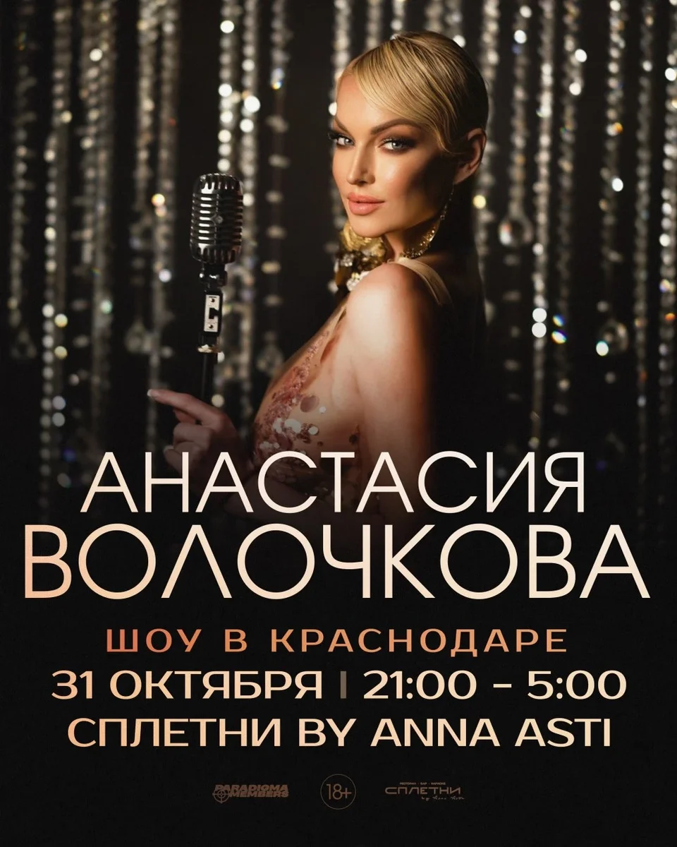 Афиша «Шоу Анастасии Волочковой»