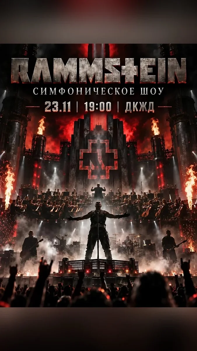 Афиша «Симфоническое шоу. Rammstein»