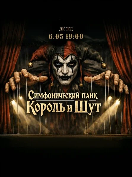 Афиша «Симфонический панк. Король и Шут»