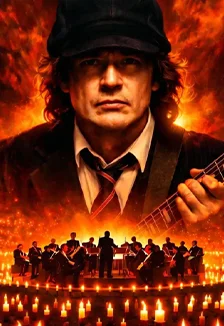 Афиша «Симфония AC/DC при свечах»