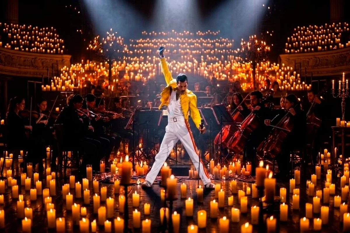 Афиша «Симфорок: от Queen до Linkin Park. Шоу виртуозов»