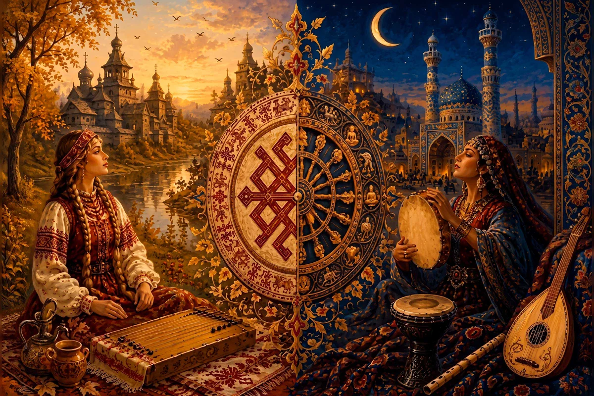 Афиша «СКАЗАНИЯ РУСИ И ВОСТОКА»