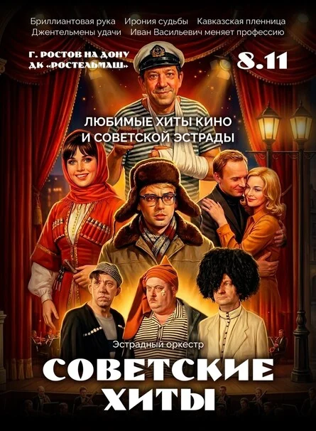 Афиша «Советские хиты | Ростов-на-Дону»