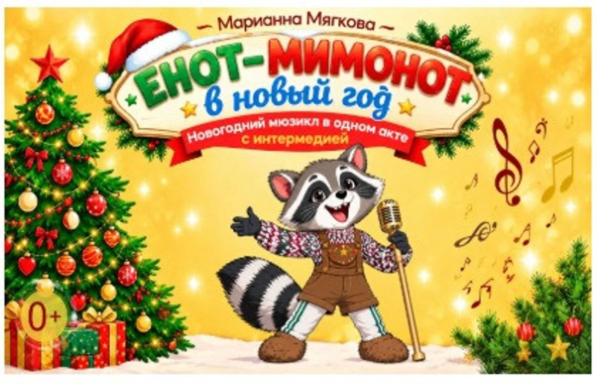 Афиша «Спектакль «Енот-Мимонот в Новый год»»