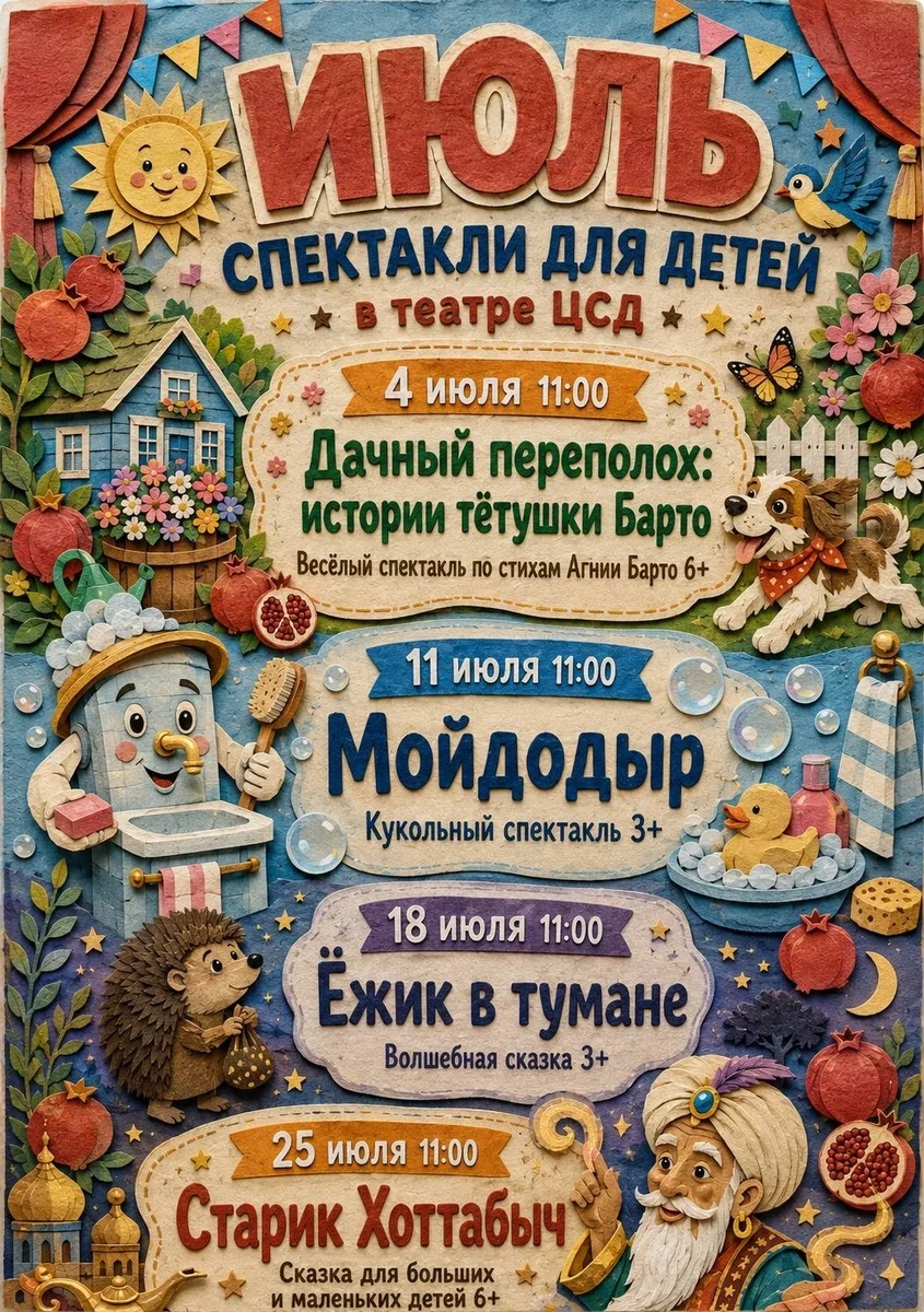 Афиша «Старик Хоттабыч»