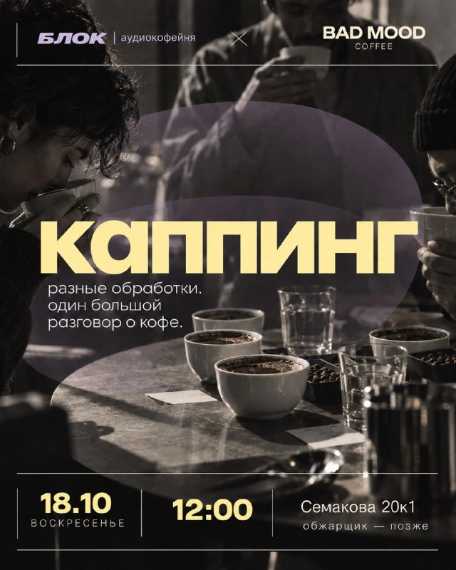 Афиша «Второй каппинг Bad Mood»