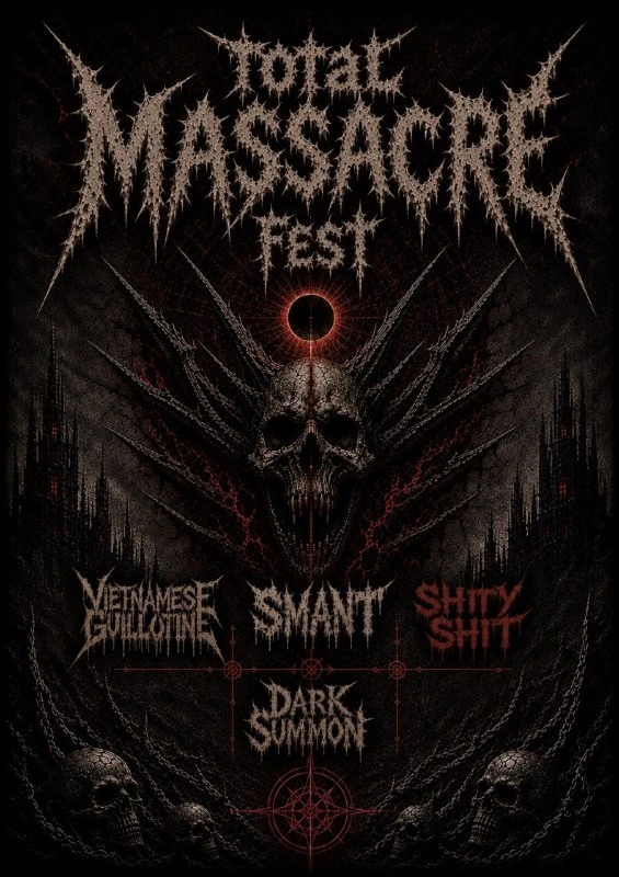 Афиша «Total Massacre Fest»