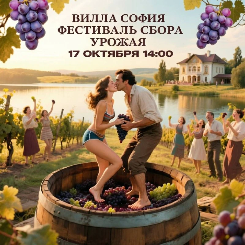 Афиша «Фестиваль сбора урожая на Вилле София»